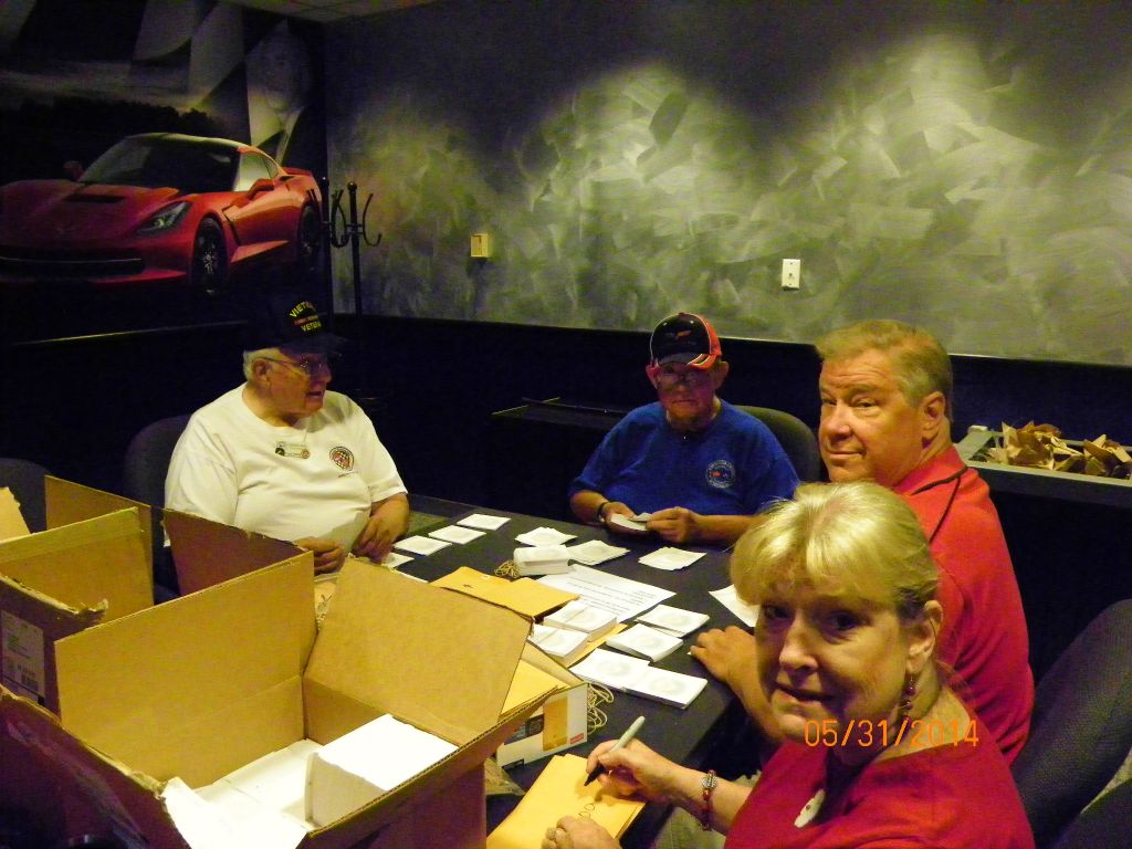 Fred Horky, Carl Crossin, Joe and Cindy Wunsch