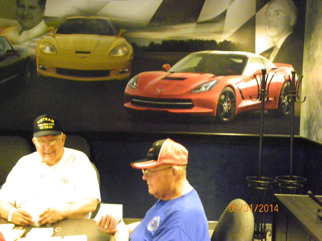 Fred Horky and Carl Crossin - sharing a laugh!